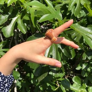 Natural seashell ring 🌊